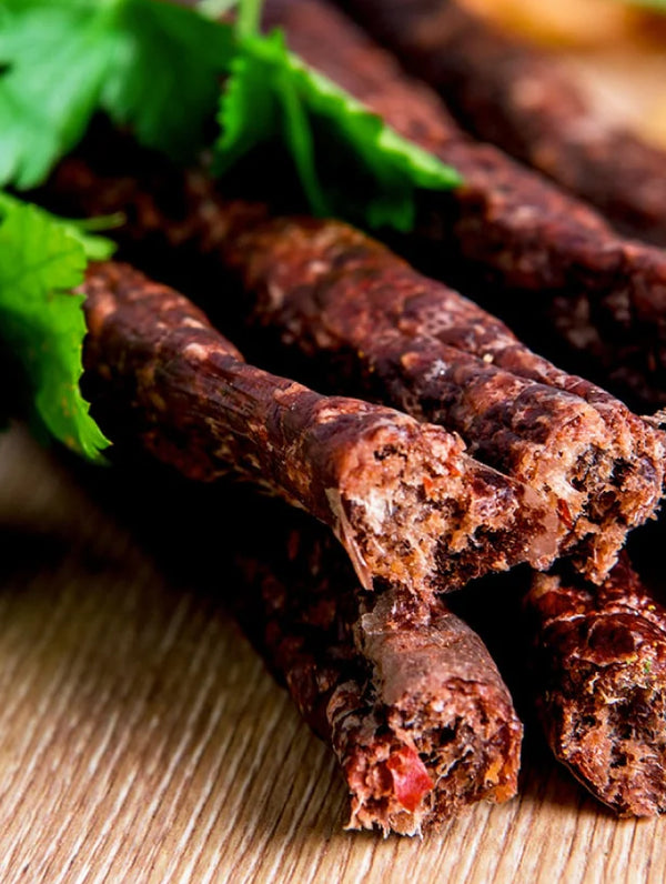 Piri Piri Droewors with fresh coriander